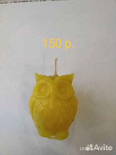 Свечи восковые ручной работы