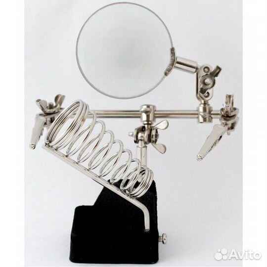 Лупа третья рука 60 мм 2,5-кратная