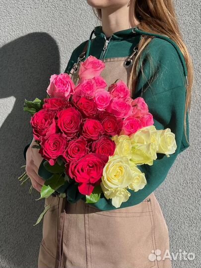 Букеты с доставкой розы