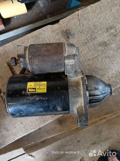 Стартер hyundai elantra