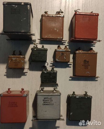 Конденсаторы пусковые СССР и др