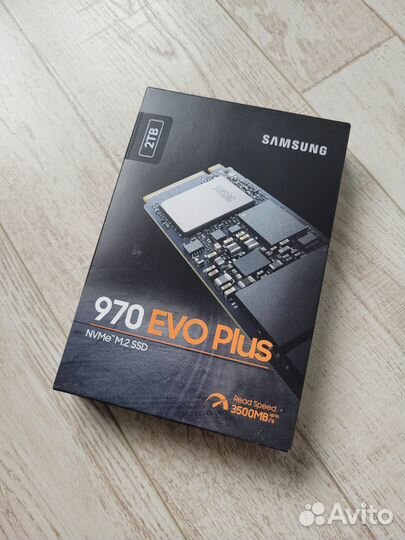 SSD M.2 Samsung 970 EVO Plus 2tb новый