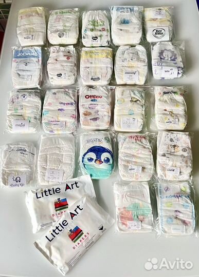 Подгузники пробники для новорожденных