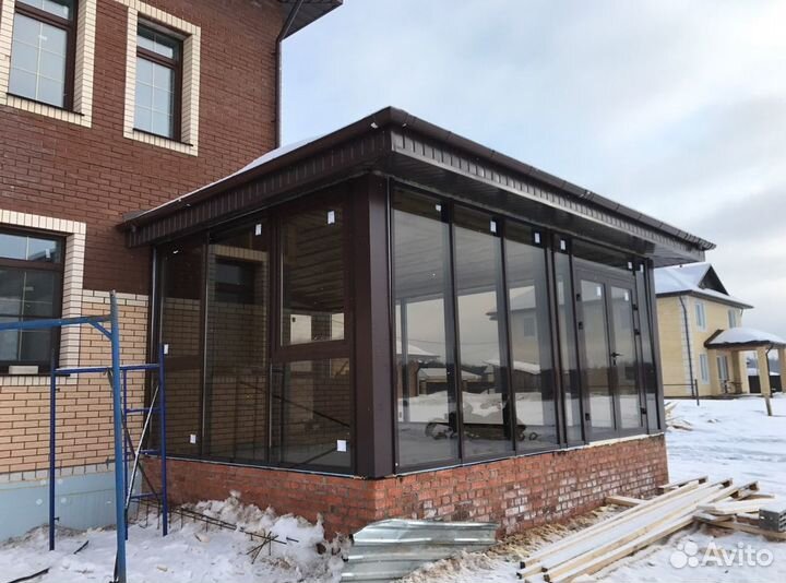 Остекление терассы от производителя