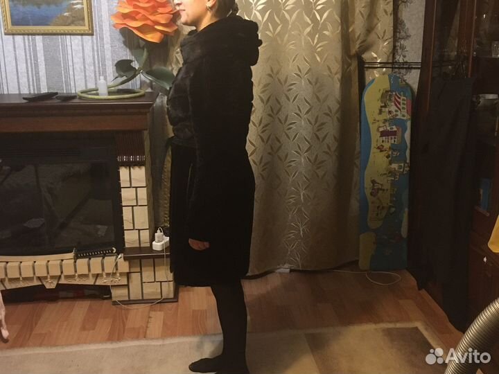 Шуба мутоновая