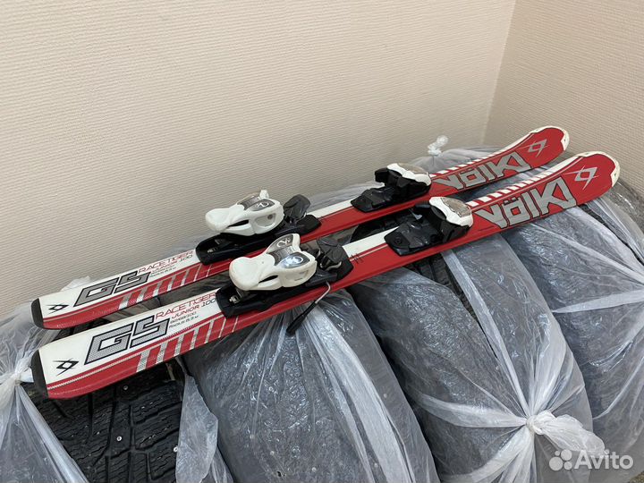 Volkl Racetiger 100 см детские горные лыжи
