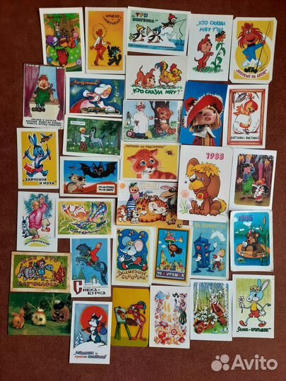 Календари карманные СССР разные много