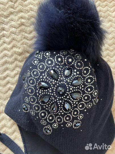 Шапка зимняя новая chobi