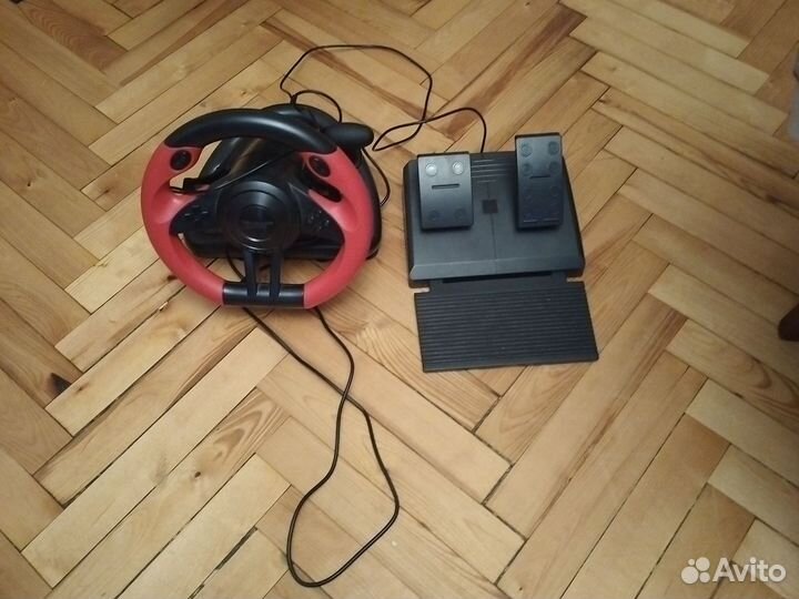 Руль SpeedLink trailblazer Racing Wheel красный