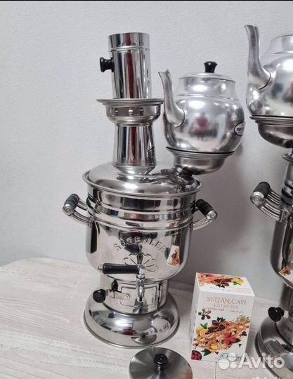 Самовар на дровах / самовар на углях