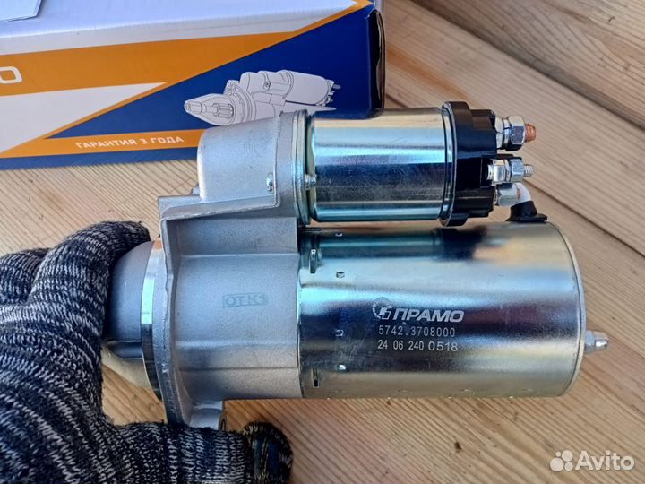 Новый стартер 405 406 змз Волга