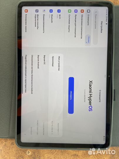 Планшет xiaomi mi pad 6 с клавиатурой и мышью