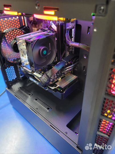 Игровой компьютер i3 10100f/16/256+2TB/GTX1660 6GB