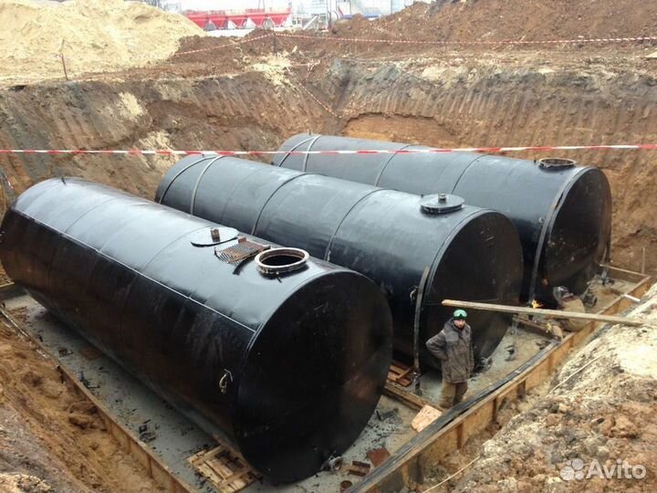 Резервуар вертикальный стальной рвс 100м3