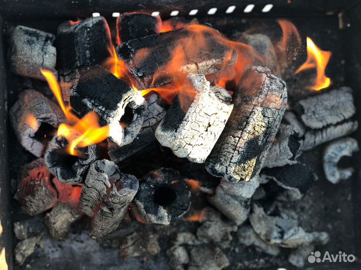 Древесный уголь/уголь для мангала, гриля 2 и 10 кг
