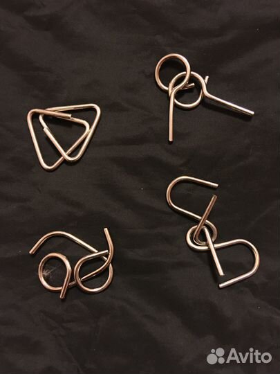 Головоломки металлические