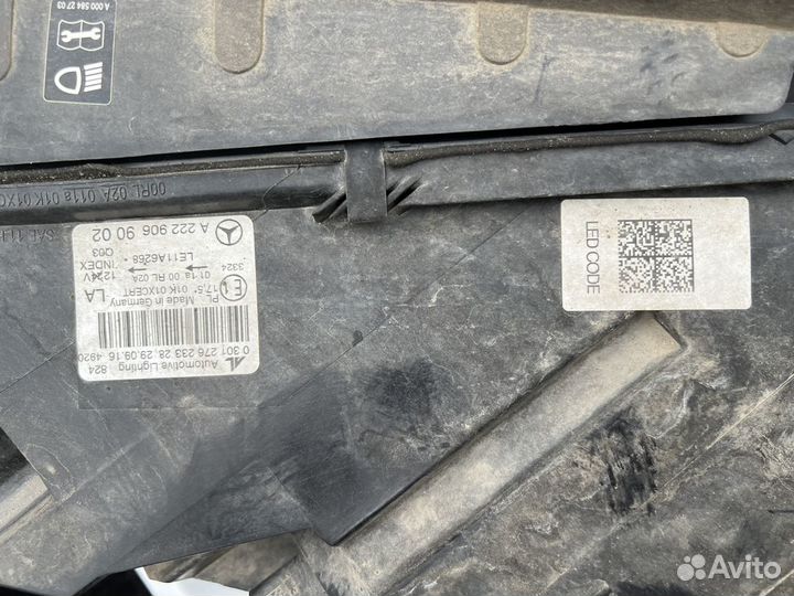 Фары на мерседес w222