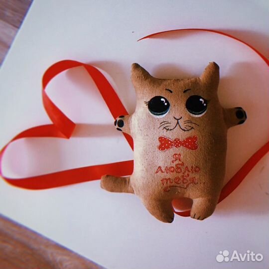 Ароматная кофейная игрушка признание hand made