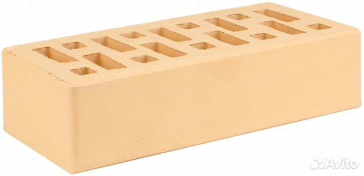 Кирпич лицевой светлый