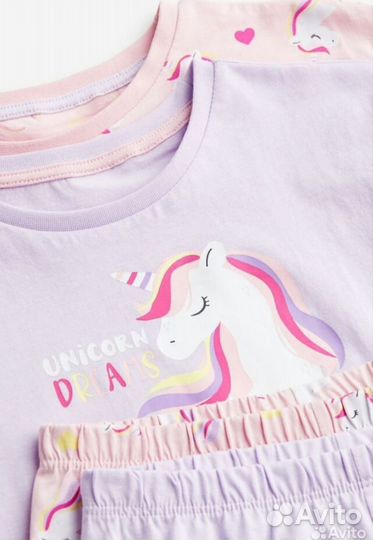 Пижама для девочки hm 92