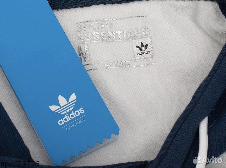 Худи Adidas синее