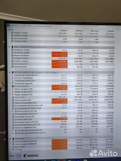 ASRock Intel arc a380 6gb (новая)