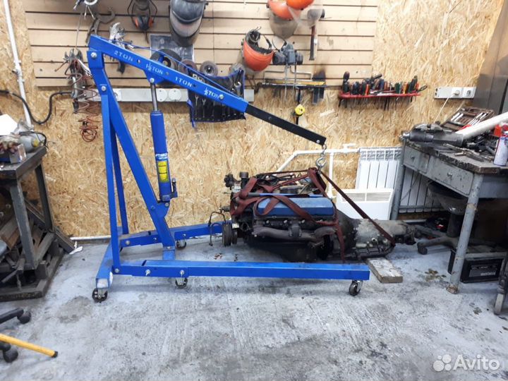 Кран гидравлический гаражный гусь аренда