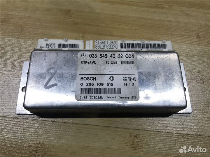 Блок управления ESP Mercedes-Benz E-Class W211