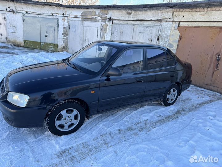 Hyundai Accent 1.5 МТ, 2008, 268 000 км