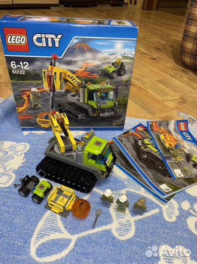 Lego City 60122 исследователи вулканов