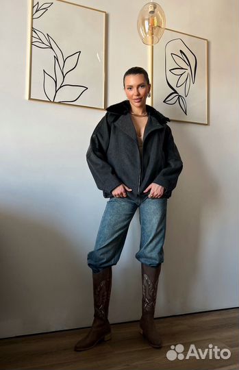 Косуха пальто норка