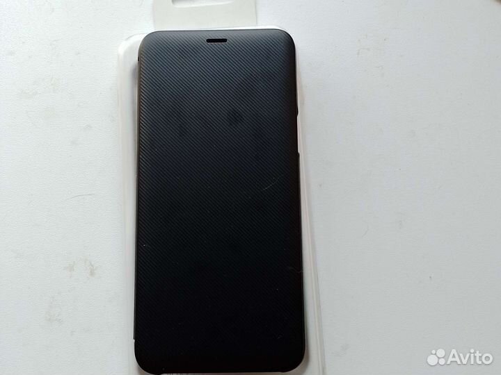 Чехол книжка на samsung А6+ (2018) Оригинал