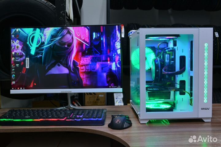 Мощный 8 ядерный Компьютер 32gb озу +Radeon RX 570