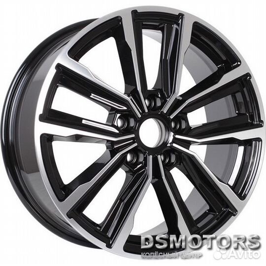 Диски Лацио 7.5/17 5x114.3 ET35 d67.1 алмаз чёрный