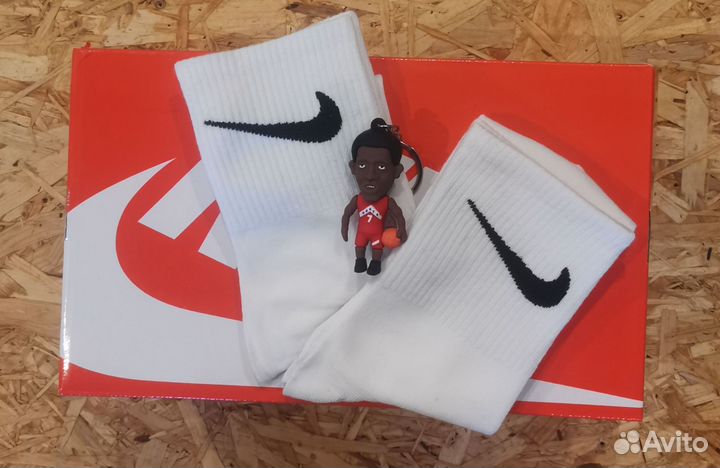Ароматизированные носки Nike в коробке с брелком