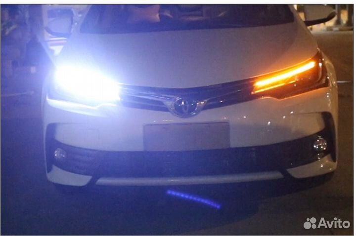 Бегающие ходовые огни Вставка в фару Led