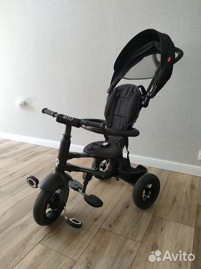 Детский трехколесный велосипед складной