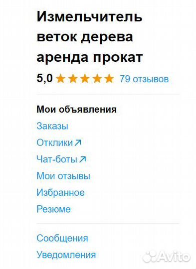 Готовый бизнес на авито акк с историей/отзывами