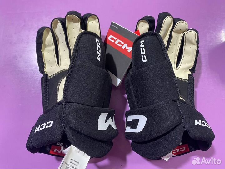 Краги хокк. CCM AS 550 Sr15 (взрослые) черные