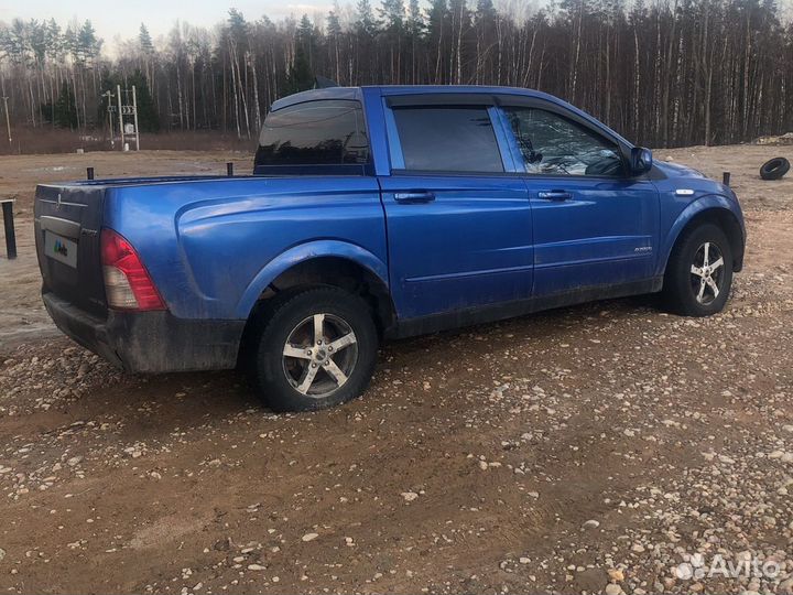SsangYong Actyon Sports 2.0 МТ, 2008, 220 000 км
