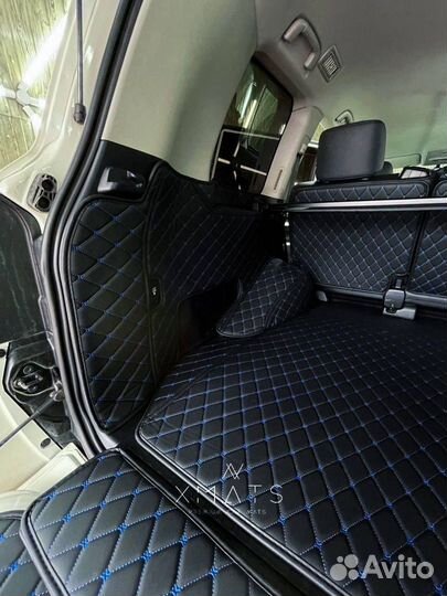 3D коврики из экокожи для Toyota Land Cruiser 200