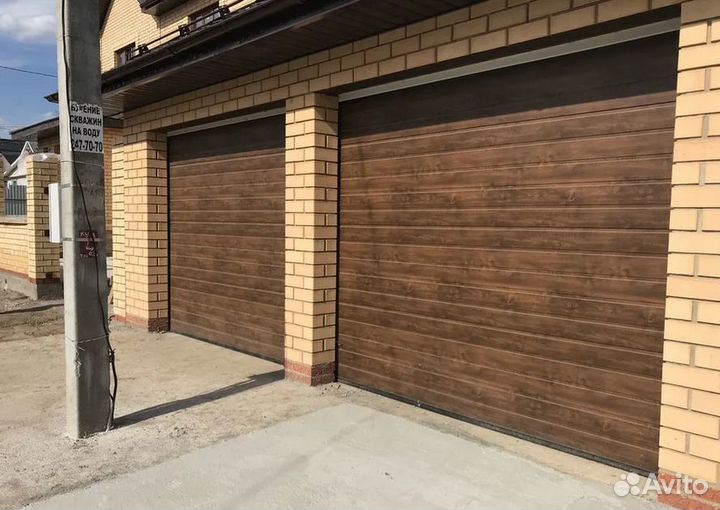 Секционные ворота