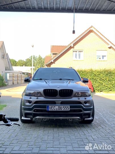 Капот BMW X5 E53 Hamann style
