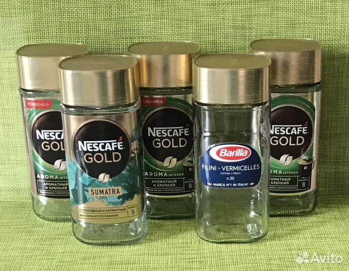 Банки для сыпучих продуктов стекло