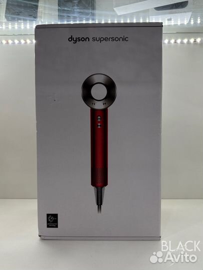 Новый фен Dyson Supersonic HD07 красный