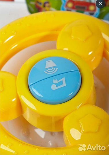 Музыкальный руль со светом и звуками