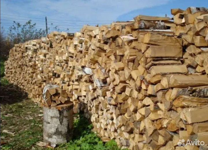 Дрова березовые колотые