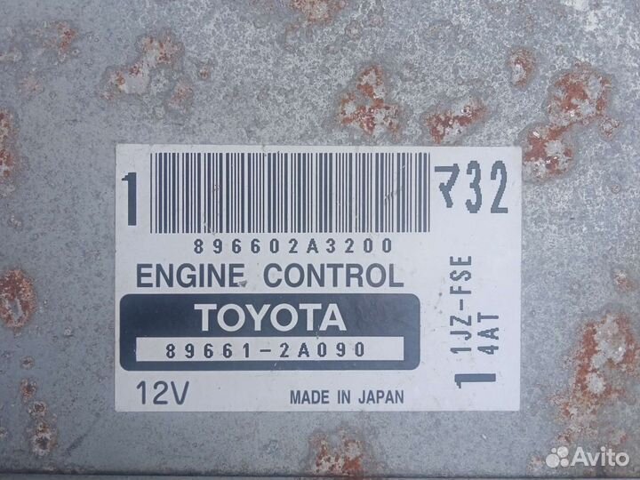 Блок управления двс c Toyota Mark II JZX110 1JZ-FS