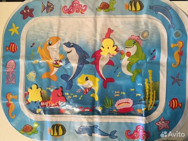 Детский игровой коврик-аквариум