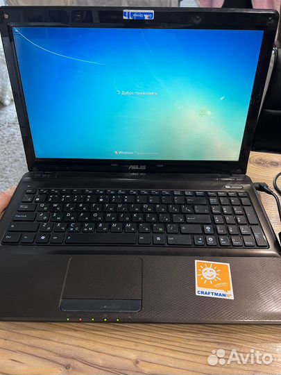 Ноутбук asus k52j
